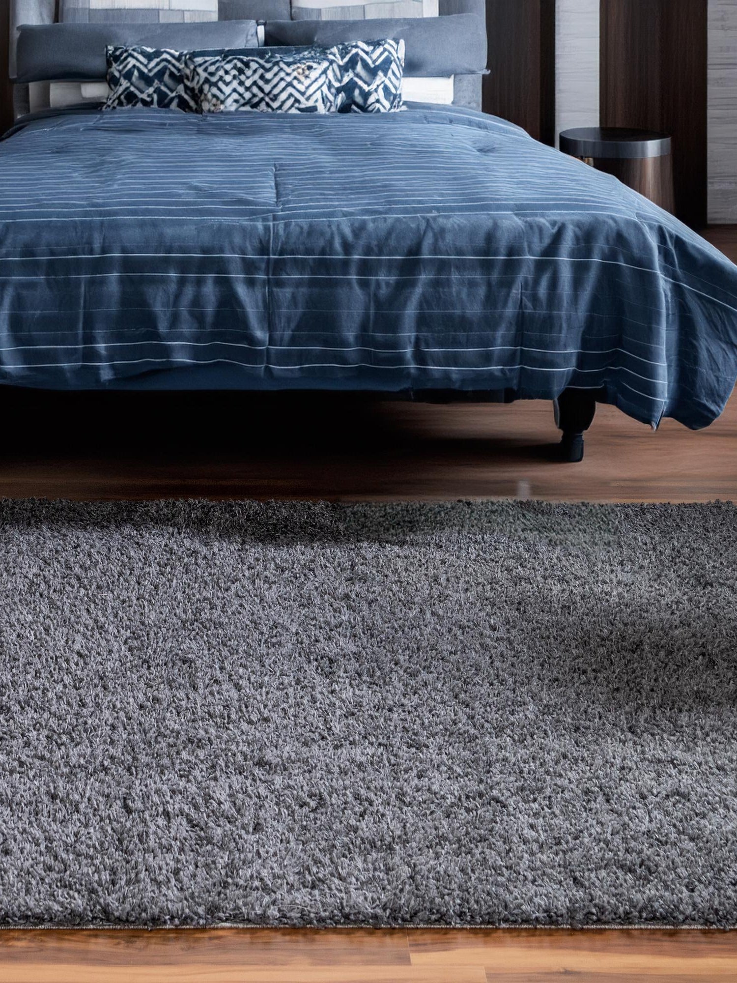 Peppercorn 10' x 10' Davos Shag Square Area Rug Thick Soft Touch Fluffy & Plush Shaggy Pile 100% Polypropylene Carpet for Living Dining Bedrooms Office for Sale at Rug Engine