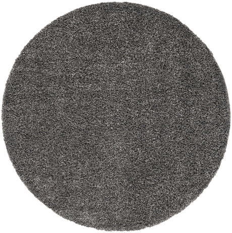Peppercorn 7' 1 x 7' 1 Davos Shag Round Area Rug Thick Soft Touch Fluffy & Plush Shaggy Pile 100% Polypropylene Carpet for Living Dining Bedrooms Office for Sale at Rug Engine