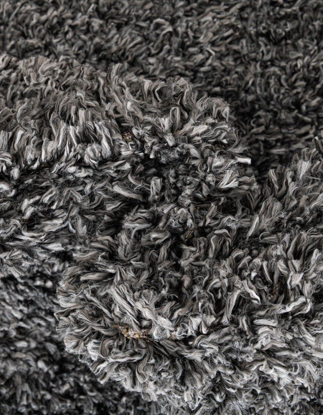 Peppercorn 2' x 2' Davos Shag Round Area Rug Thick Soft Touch Fluffy & Plush Shaggy Pile 100% Polypropylene Carpet for Living Dining Bedrooms Office for Sale at Rug Engine