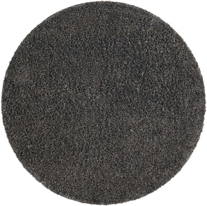 Peppercorn 6' 1 x 6' 1 Davos Shag Round Area Rug Thick Soft Touch Fluffy & Plush Shaggy Pile 100% Polypropylene Carpet for Living Dining Bedrooms Office for Sale at Rug Engine