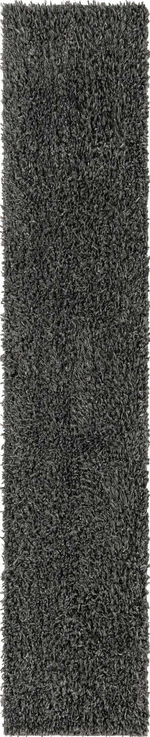 Peppercorn 2' 7 x 13' 1 Davos Shag Runner Area Rug Thick Soft Touch Fluffy & Plush Shaggy Pile 100% Polypropylene Carpet for Living Dining Bedrooms Office for Sale at Rug Engine