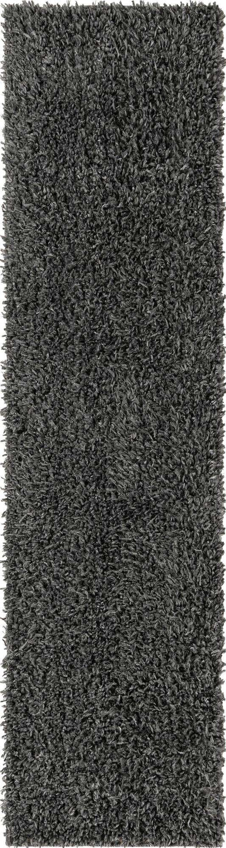 Peppercorn 2' 7 x 10' Davos Shag Runner Area Rug Thick Soft Touch Fluffy & Plush Shaggy Pile 100% Polypropylene Carpet for Living Dining Bedrooms Office for Sale at Rug Engine