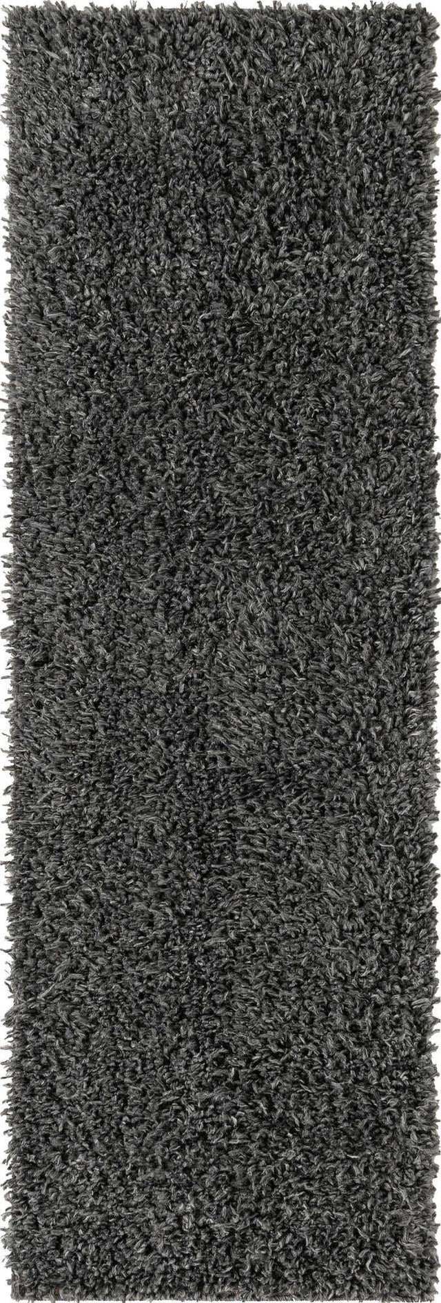 Peppercorn 2' x 7' 1 Davos Shag Runner Area Rug Thick Soft Touch Fluffy & Plush Shaggy Pile 100% Polypropylene Carpet for Living Dining Bedrooms Office for Sale at Rug Engine