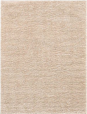 Linen 10' x 13' 1 Davos Shag Rectangle Area Rug Thick Soft Touch Fluffy & Plush Shaggy Pile 100% Polypropylene Carpet for Living Dining Bedrooms Office for Sale at Rug Engine