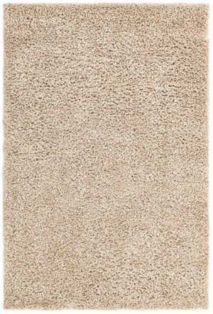 Linen 4' 1 x 6' 1 Davos Shag Rectangle Area Rug Thick Soft Touch Fluffy & Plush Shaggy Pile 100% Polypropylene Carpet for Living Dining Bedrooms Office for Sale at Rug Engine