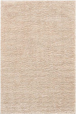 Linen 2' x 3' 1 Davos Shag Rectangle Area Rug Thick Soft Touch Fluffy & Plush Shaggy Pile 100% Polypropylene Carpet for Living Dining Bedrooms Office for Sale at Rug Engine