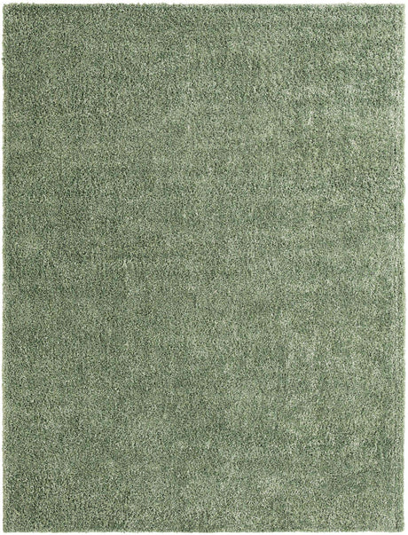 Sage 9' x 12' Davos Shag Rectangle Area Rug Thick Soft Touch Fluffy & Plush Shaggy Pile 100% Polypropylene Carpet for Living Dining Bedrooms Office for Sale at Rug Engine
