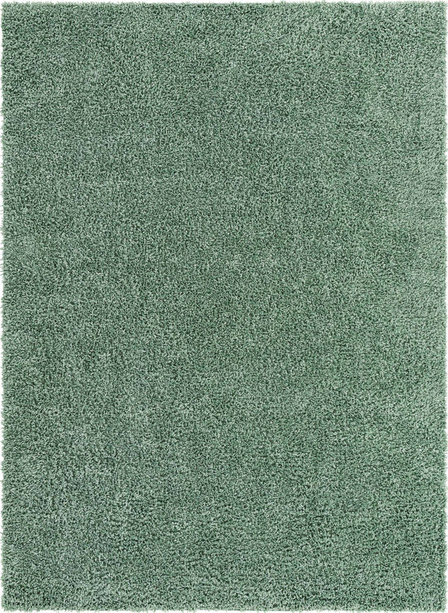 Sage 7' 10 x 11' Davos Shag Rectangle Area Rug Thick Soft Touch Fluffy & Plush Shaggy Pile 100% Polypropylene Carpet for Living Dining Bedrooms Office for Sale at Rug Engine