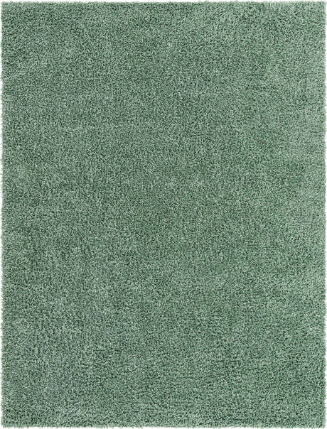 Sage 7' 10 x 10' Davos Shag Rectangle Area Rug Thick Soft Touch Fluffy & Plush Shaggy Pile 100% Polypropylene Carpet for Living Dining Bedrooms Office for Sale at Rug Engine