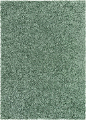 Sage 7' 1 x 10' Davos Shag Rectangle Area Rug Thick Soft Touch Fluffy & Plush Shaggy Pile 100% Polypropylene Carpet for Living Dining Bedrooms Office for Sale at Rug Engine