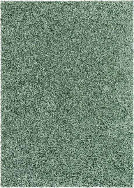 Sage 7' 1 x 10' Davos Shag Rectangle Area Rug Thick Soft Touch Fluffy & Plush Shaggy Pile 100% Polypropylene Carpet for Living Dining Bedrooms Office for Sale at Rug Engine