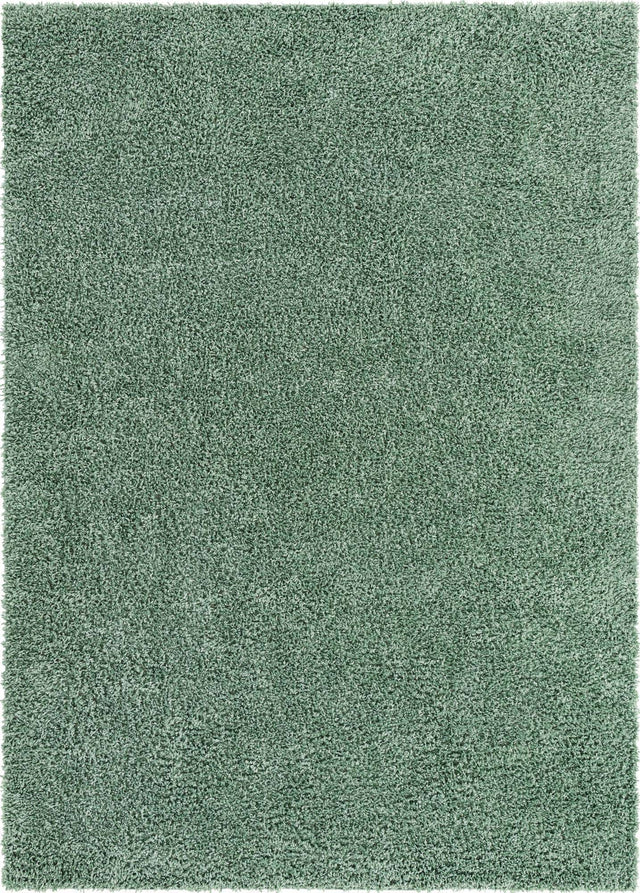 Sage 7' 1 x 10' Davos Shag Rectangle Area Rug Thick Soft Touch Fluffy & Plush Shaggy Pile 100% Polypropylene Carpet for Living Dining Bedrooms Office for Sale at Rug Engine