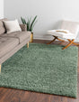 Sage 7' 1 x 10' Davos Shag Rectangle Area Rug Thick Soft Touch Fluffy & Plush Shaggy Pile 100% Polypropylene Carpet for Living Dining Bedrooms Office for Sale at Rug Engine
