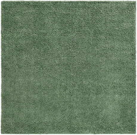 Sage 7' 10 x 7' 10 Davos Shag Square Area Rug Thick Soft Touch Fluffy & Plush Shaggy Pile 100% Polypropylene Carpet for Living Dining Bedrooms Office for Sale at Rug Engine