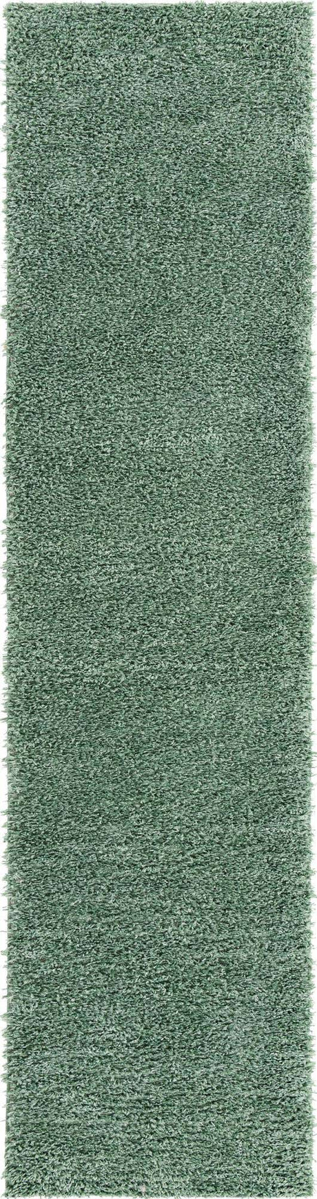 Sage 2' 7 x 10' Davos Shag Runner Area Rug Thick Soft Touch Fluffy & Plush Shaggy Pile 100% Polypropylene Carpet for Living Dining Bedrooms Office for Sale at Rug Engine