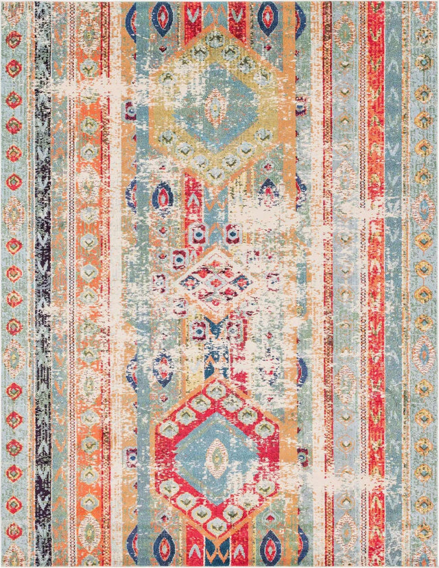 Blue 10' x 13' 1 Sedona Rectangle Area Rug