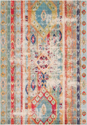 Blue 8' x 11' Sedona Rectangle Area Rug