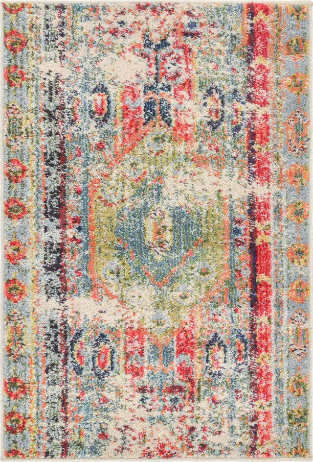 Blue 2' 2 x 3' 1 Sedona Rectangle Area Rug