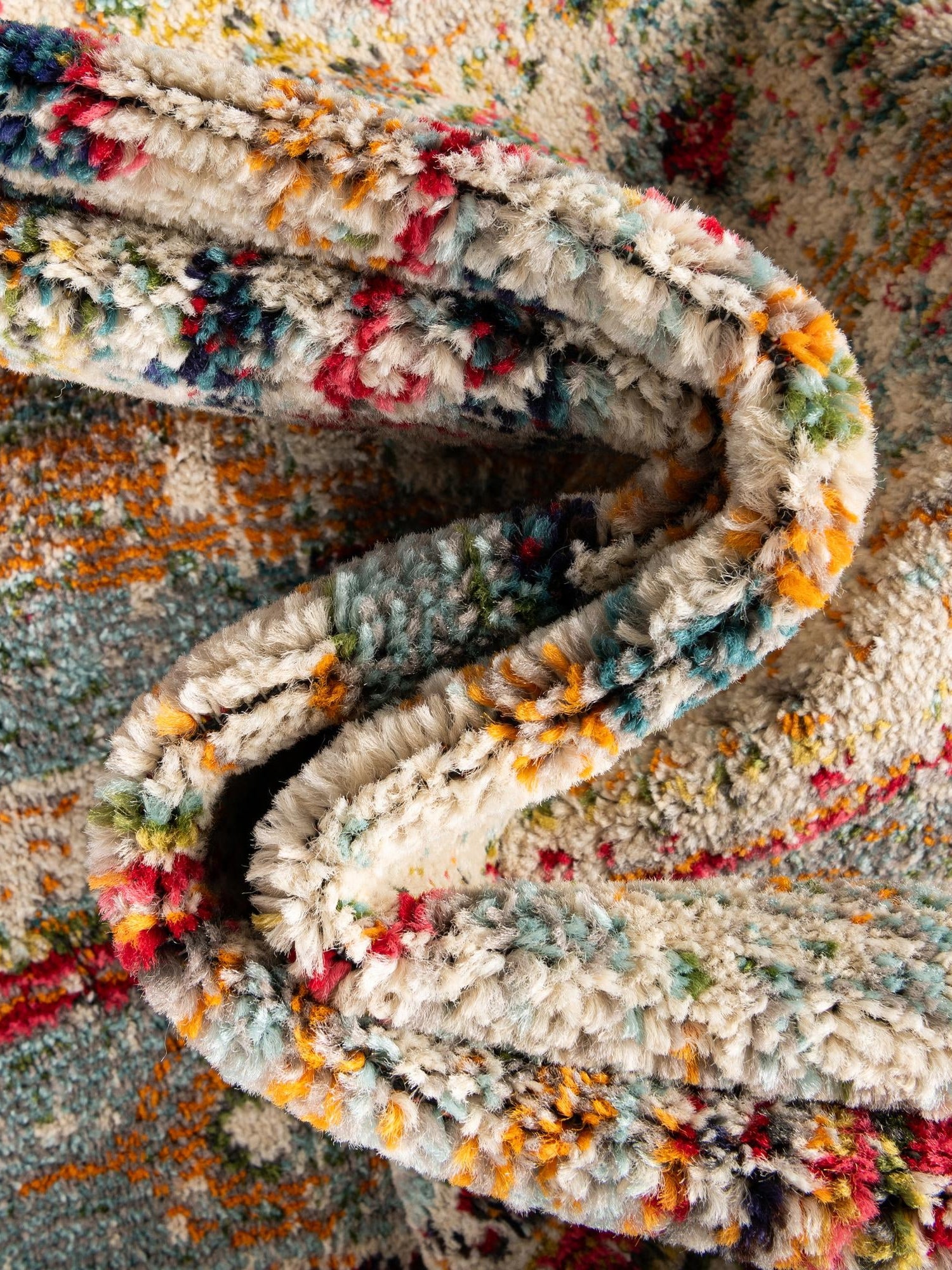 Blue 6' 1 x 6' 1 Sedona Square Area Rug