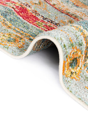 Blue 6' 1 x 6' 1 Sedona Square Area Rug