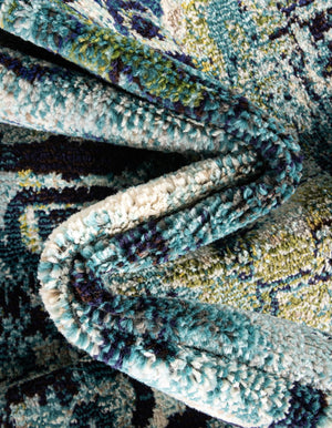 Blue 2' 2 x 3' 1 Medici Rectangle Area Rug 100% Polypropylene Traditional Vintage Classic Carpet for Home Interior Design Decor for Sale at Rug Engine