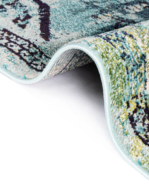 Blue 3' 3 x 5' 3 Medici Rectangle Area Rug 100% Polypropylene Traditional Vintage Classic Carpet for Home Interior Design Decor for Sale at Rug Engine