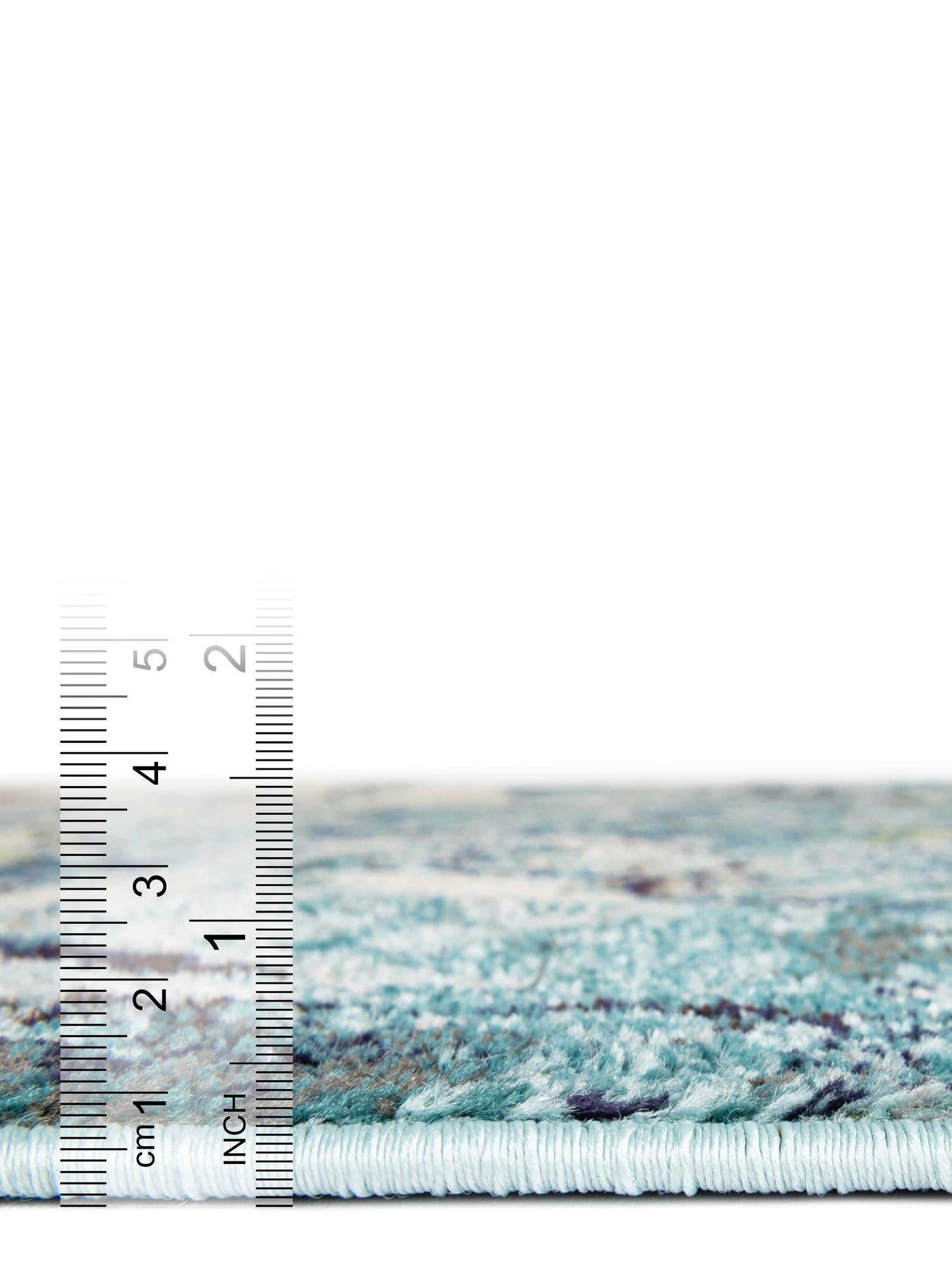 Blue 3' 3 x 3' 3 Medici Round Area Rug 100% Polypropylene Traditional Vintage Classic Carpet for Home Interior Design Decor for Sale at Rug Engine