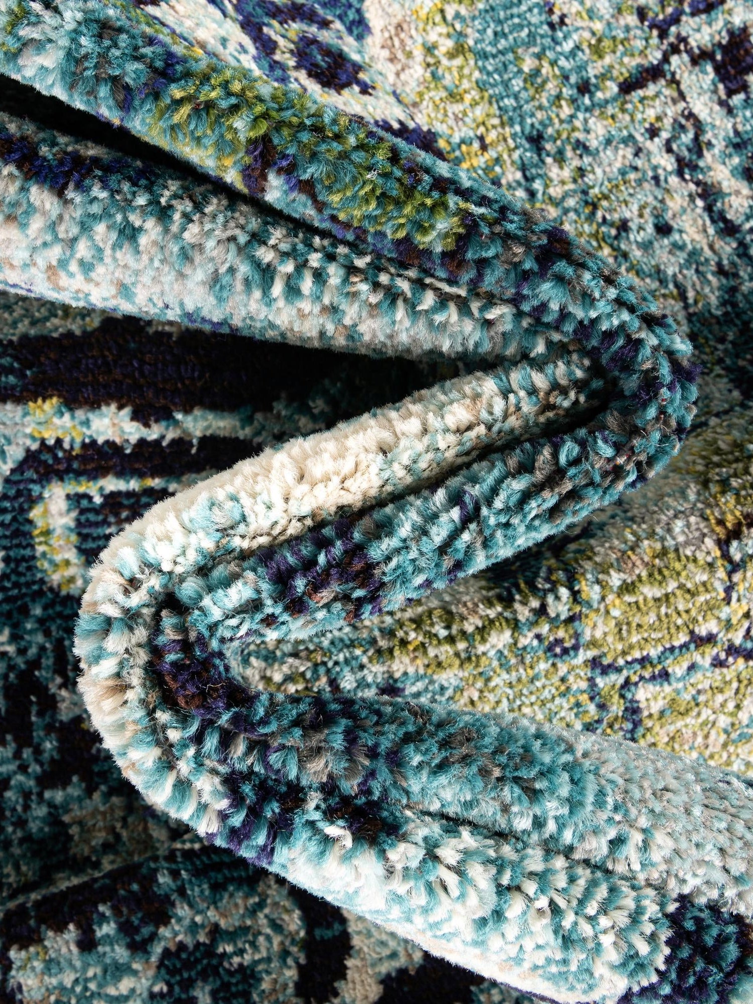 Blue 2' 2 x 6' 9 Medici Runner Area Rug 100% Polypropylene Traditional Vintage Classic Carpet for Home Interior Design Decor for Sale at Rug Engine