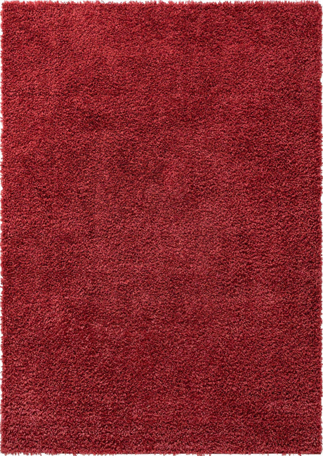 Poppy 7' 1 x 10' Davos Shag Rectangle Area Rug Thick Soft Touch Fluffy & Plush Shaggy Pile 100% Polypropylene Carpet for Living Dining Bedrooms Office for Sale at Rug Engine