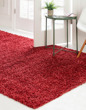 Poppy 7' 10 x 11' Davos Shag Rectangle Area Rug Thick Soft Touch Fluffy & Plush Shaggy Pile 100% Polypropylene Carpet for Living Dining Bedrooms Office for Sale at Rug Engine