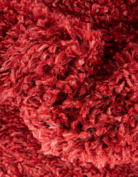 Poppy 7' 1 x 10' Davos Shag Rectangle Area Rug Thick Soft Touch Fluffy & Plush Shaggy Pile 100% Polypropylene Carpet for Living Dining Bedrooms Office for Sale at Rug Engine