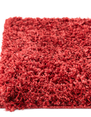 Poppy 7' 1 x 7' 1 Davos Shag Square Area Rug Thick Soft Touch Fluffy & Plush Shaggy Pile 100% Polypropylene Carpet for Living Dining Bedrooms Office for Sale at Rug Engine