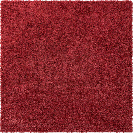 Poppy 7' 10 x 7' 10 Davos Shag Square Area Rug Thick Soft Touch Fluffy & Plush Shaggy Pile 100% Polypropylene Carpet for Living Dining Bedrooms Office for Sale at Rug Engine