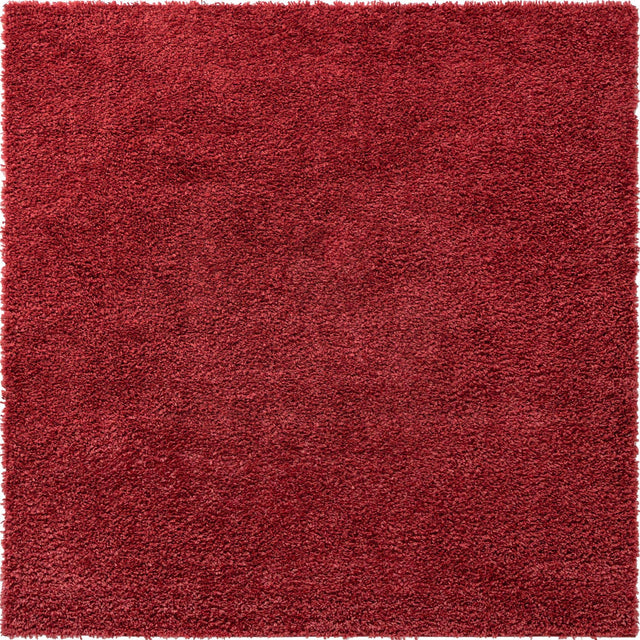 Poppy 7' 10 x 7' 10 Davos Shag Square Area Rug Thick Soft Touch Fluffy & Plush Shaggy Pile 100% Polypropylene Carpet for Living Dining Bedrooms Office for Sale at Rug Engine