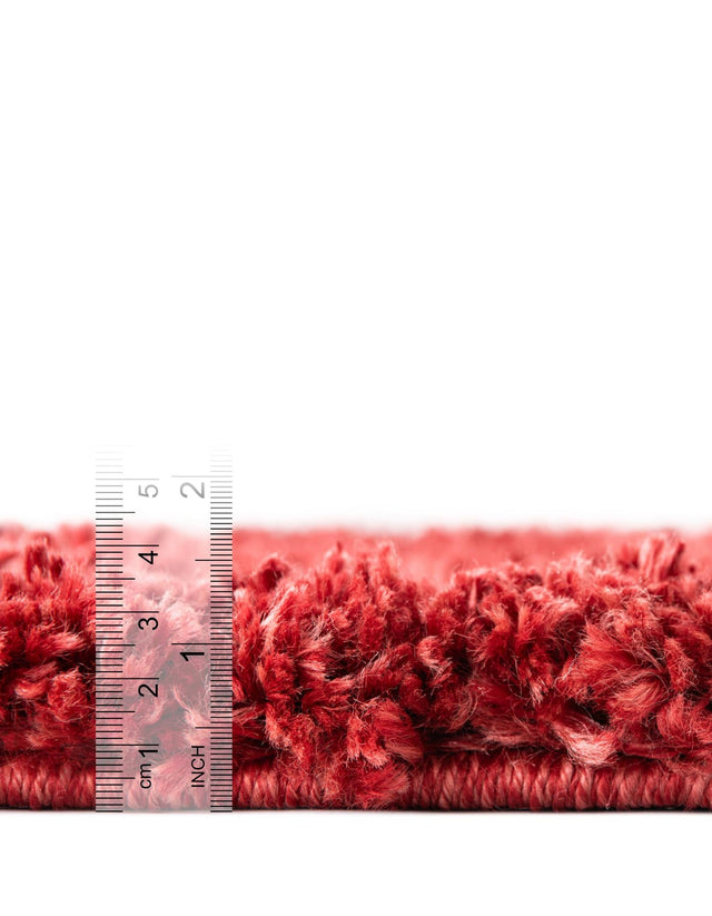 Poppy 4' 1 x 4' 1 Davos Shag Round Area Rug Thick Soft Touch Fluffy & Plush Shaggy Pile 100% Polypropylene Carpet for Living Dining Bedrooms Office for Sale at Rug Engine