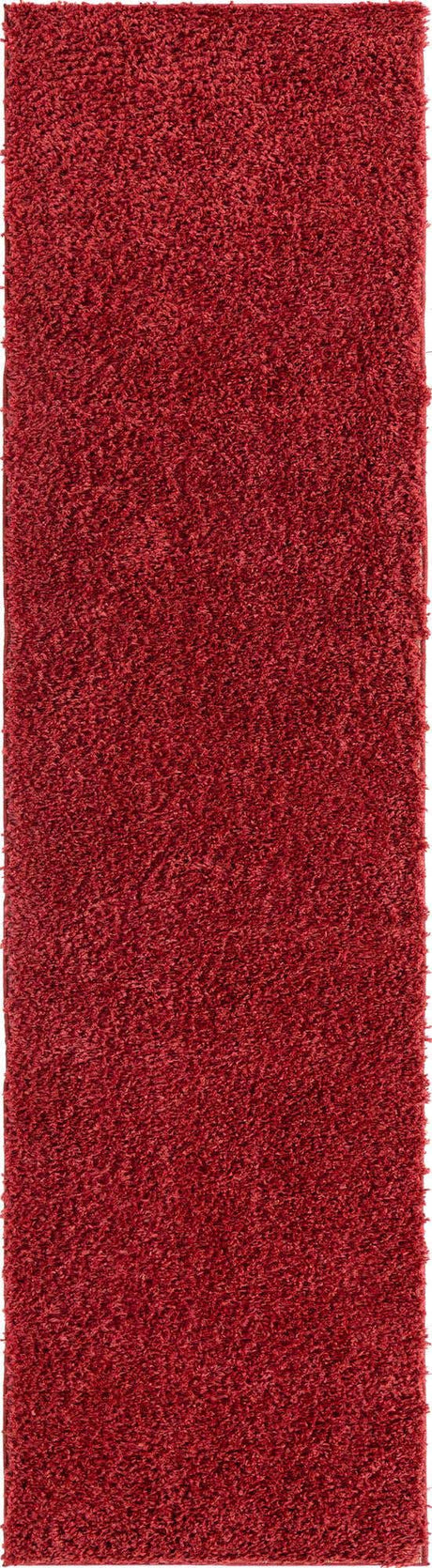 Poppy 2' 7 x 10' Davos Shag Runner Area Rug Thick Soft Touch Fluffy & Plush Shaggy Pile 100% Polypropylene Carpet for Living Dining Bedrooms Office for Sale at Rug Engine