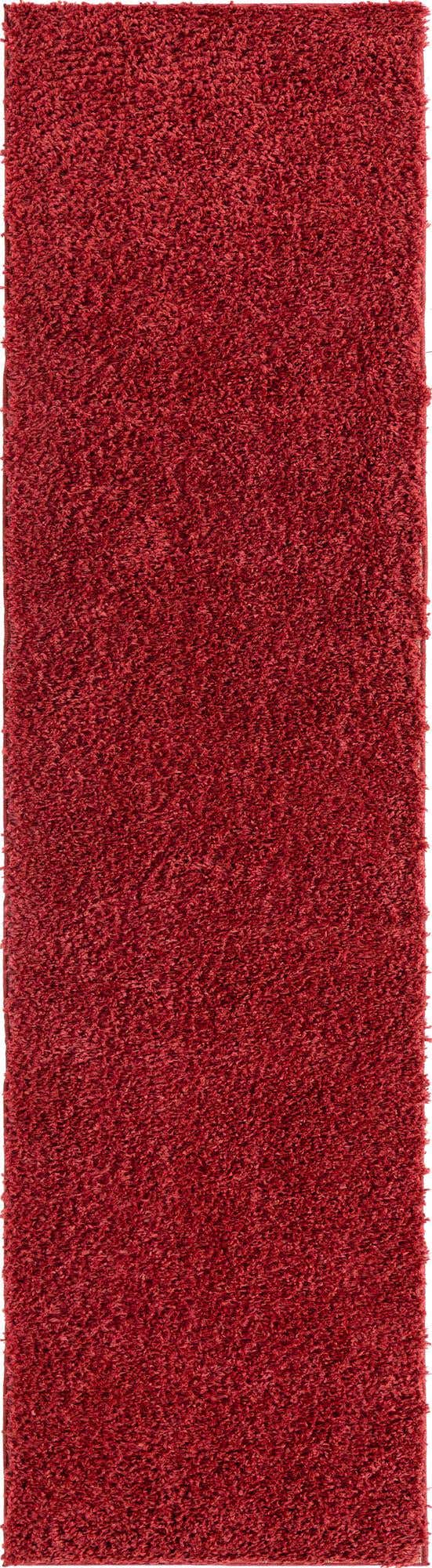 Poppy 2' 7 x 10' Davos Shag Runner Area Rug Thick Soft Touch Fluffy & Plush Shaggy Pile 100% Polypropylene Carpet for Living Dining Bedrooms Office for Sale at Rug Engine