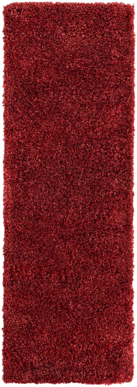 Poppy 2' x 7' 1 Davos Shag Runner Area Rug Thick Soft Touch Fluffy & Plush Shaggy Pile 100% Polypropylene Carpet for Living Dining Bedrooms Office for Sale at Rug Engine