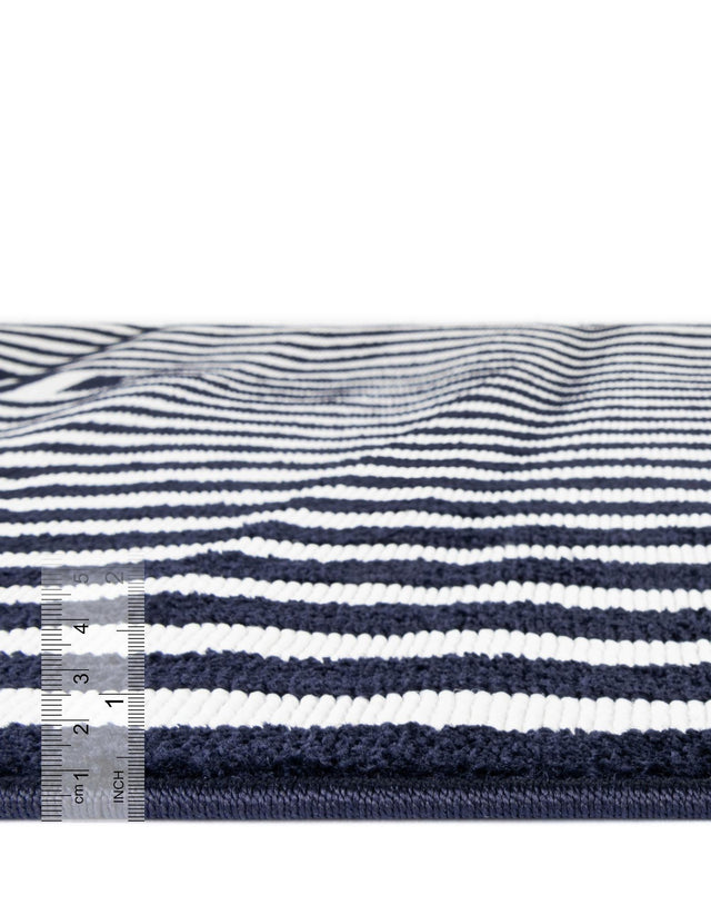 Navy Blue 9' x 12' 2 Sabrina Soto Outdoor Rectangle Area Rug Weather Resistant for Patio, Deck, Terrace, Balcony, Porch Durable Carpet for Exterior Home Design for Sale at Rug Engine