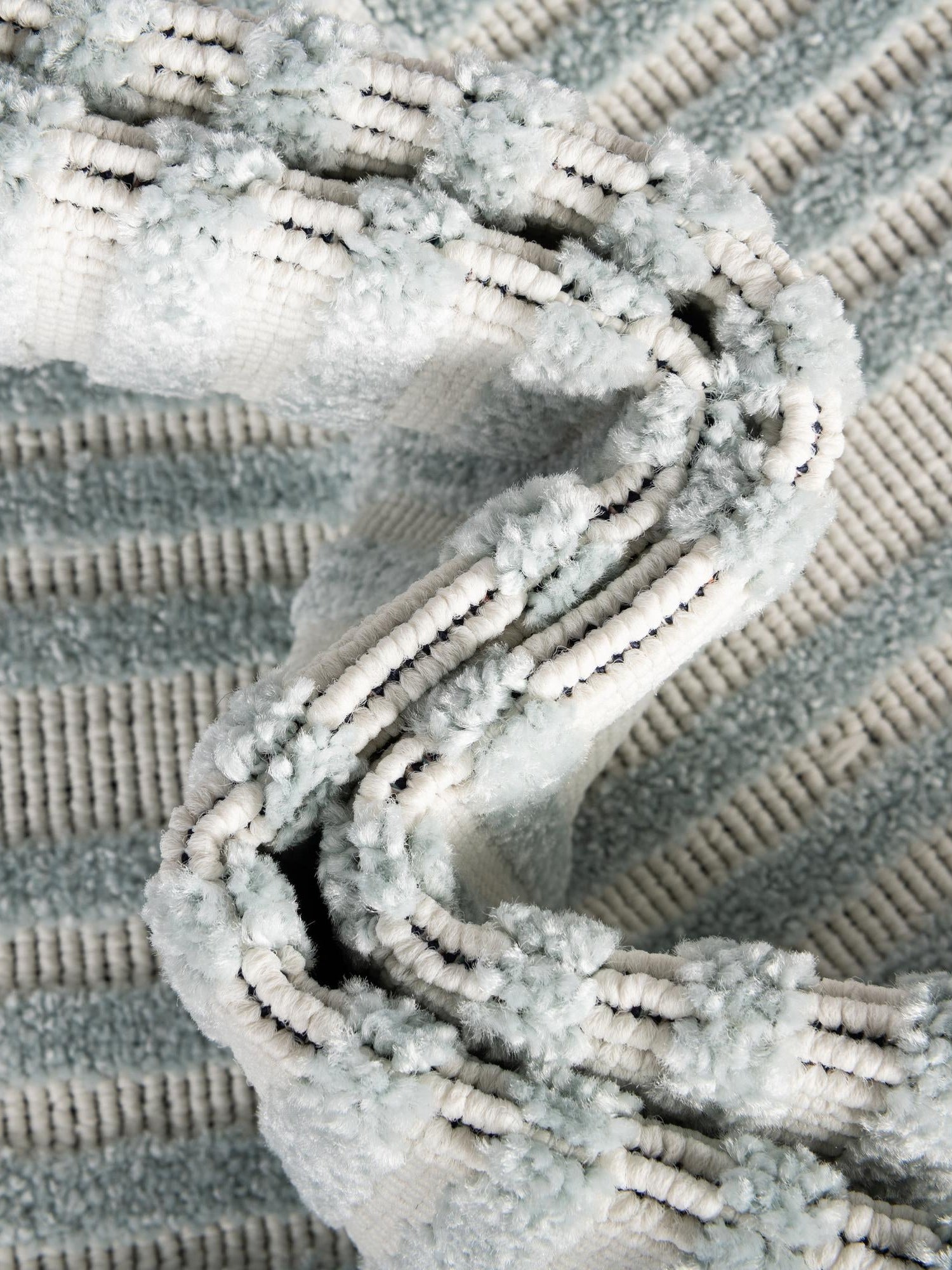 Light Blue 2' 7 x 10' Sabrina Soto Outdoor Runner Area Rug Weather Resistant for Patio, Deck, Terrace, Balcony, Porch Durable Carpet for Exterior Home Design for Sale at Rug Engine