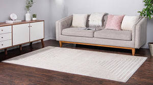 Beige 3' 1 x 5' 1 Sabrina Soto Outdoor Rectangle Area Rug Weather Resistant for Patio, Deck, Terrace, Balcony, Porch Durable Carpet for Exterior Home Design for Sale at Rug Engine