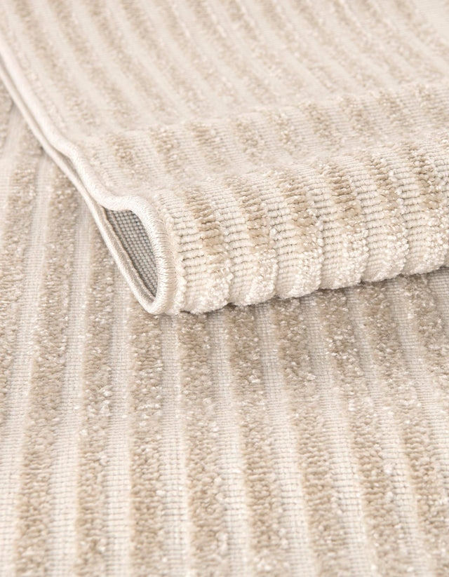 Beige 2' x 8' Sabrina Soto Outdoor Runner Area Rug Weather Resistant for Patio, Deck, Terrace, Balcony, Porch Durable Carpet for Exterior Home Design for Sale at Rug Engine