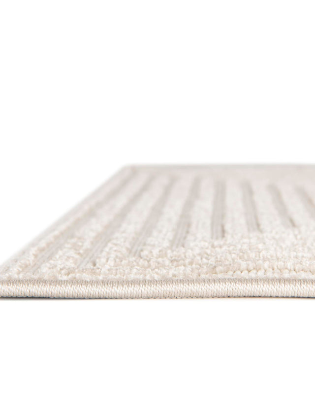 Beige 2' x 8' Sabrina Soto Outdoor Runner Area Rug Weather Resistant for Patio, Deck, Terrace, Balcony, Porch Durable Carpet for Exterior Home Design for Sale at Rug Engine