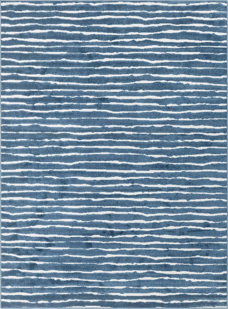 Blue 9' x 12' 2 Sabrina Soto Outdoor Rectangle Rug