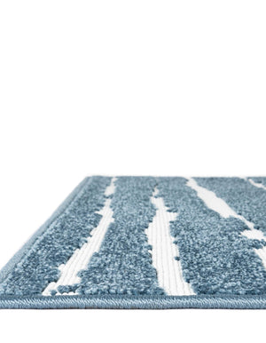 Blue 9' x 12' 2 Sabrina Soto Outdoor Rectangle Rug