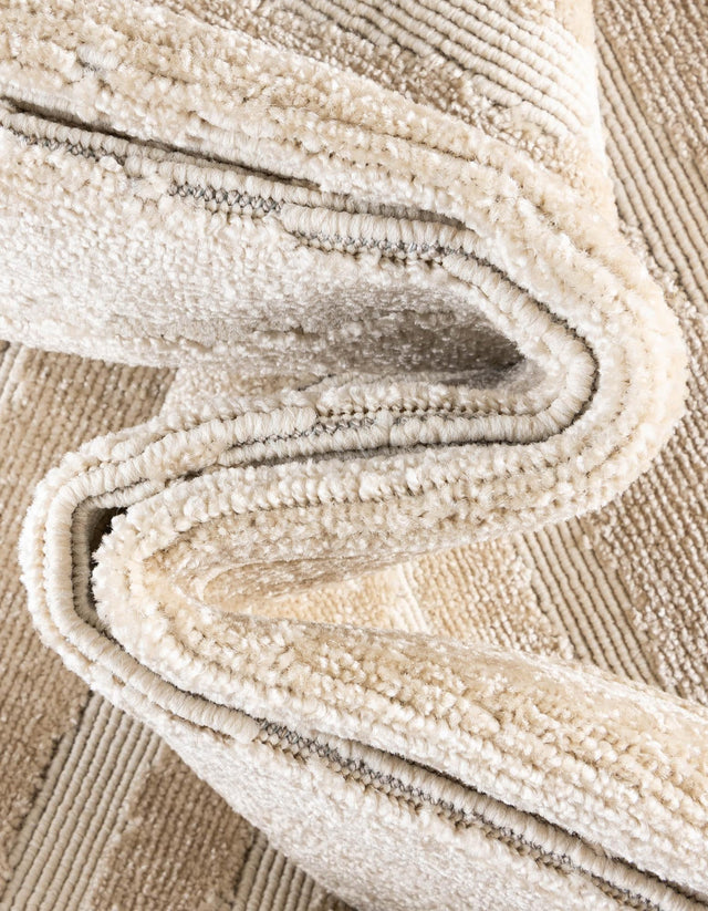 Beige 4' 1 x 6' 1 Sabrina Soto Outdoor Rectangle Area Rug Weather Resistant for Patio, Deck, Terrace, Balcony, Porch Durable Carpet for Exterior Home Design for Sale at Rug Engine