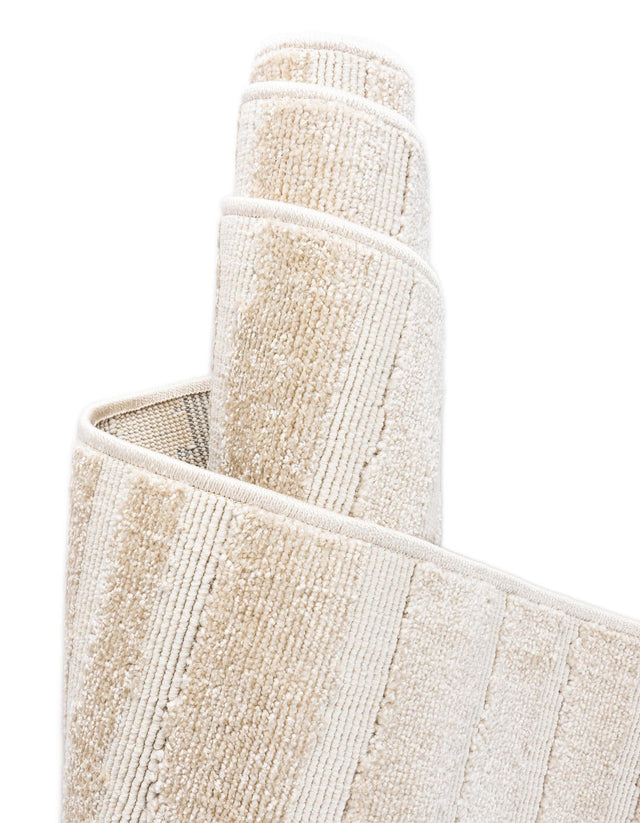 Beige 4' 1 x 6' 1 Sabrina Soto Outdoor Rectangle Area Rug Weather Resistant for Patio, Deck, Terrace, Balcony, Porch Durable Carpet for Exterior Home Design for Sale at Rug Engine