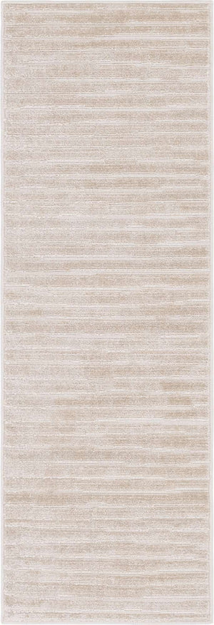 Beige 2' x 6' 1 Sabrina Soto Outdoor Runner Area Rug Weather Resistant for Patio, Deck, Terrace, Balcony, Porch Durable Carpet for Exterior Home Design for Sale at Rug Engine