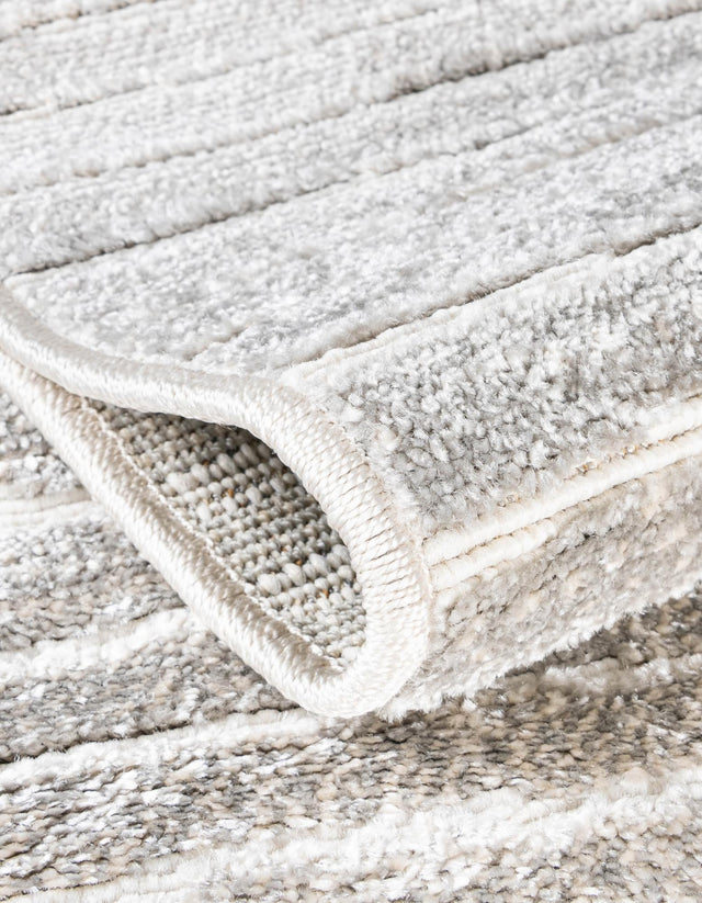 Light Gray 4' 1 x 6' 1 Sabrina Soto Outdoor Rectangle Area Rug Weather Resistant for Patio, Deck, Terrace, Balcony, Porch Durable Carpet for Exterior Home Design for Sale at Rug Engine