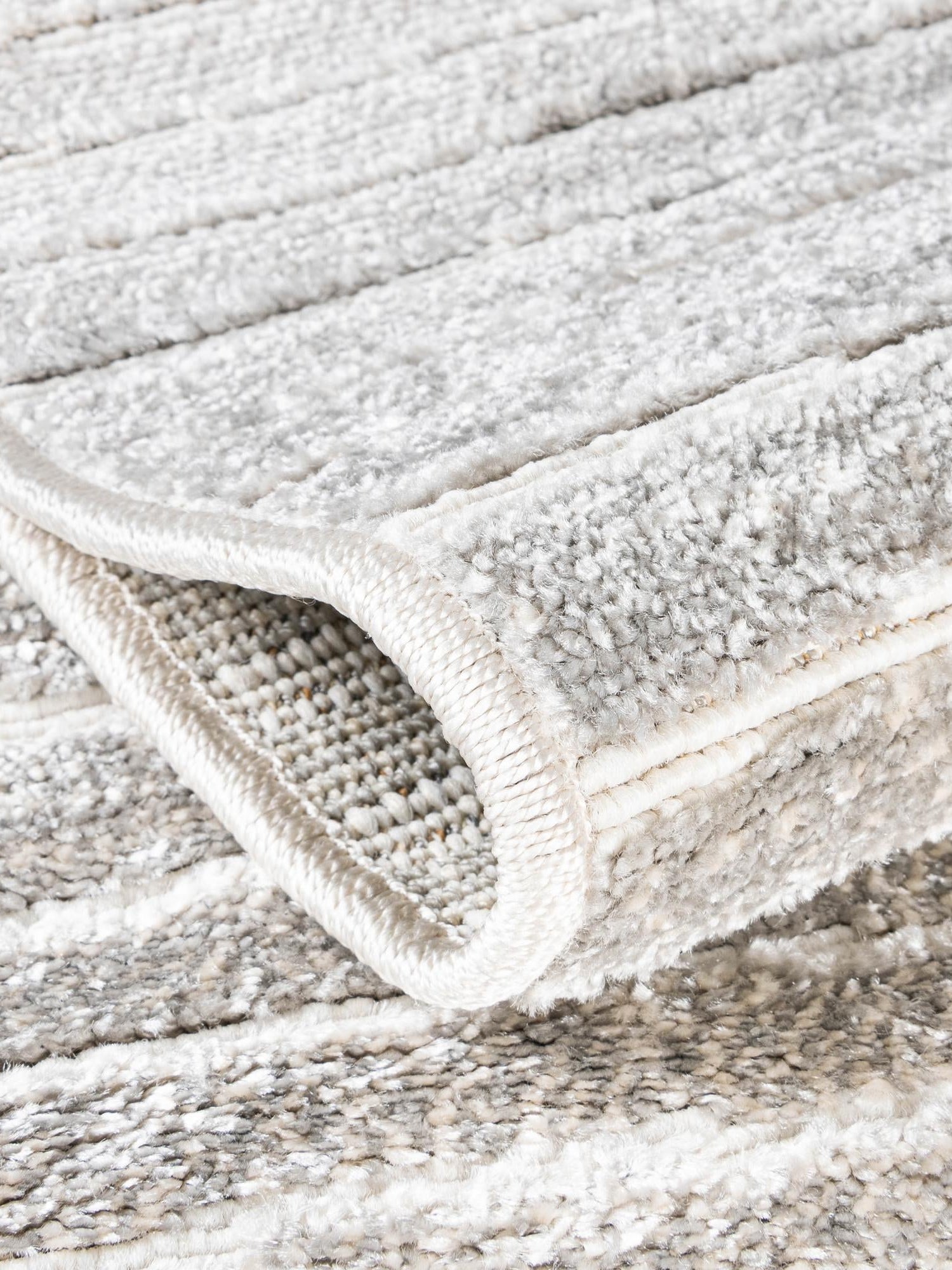 Light Gray 8' x 10' Sabrina Soto Outdoor Rectangle Area Rug Weather Resistant for Patio, Deck, Terrace, Balcony, Porch Durable Carpet for Exterior Home Design for Sale at Rug Engine